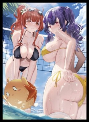 Azur lane Pola & Zara doujin Card Sleeve Protector