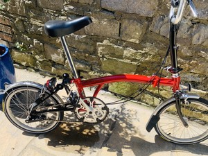 brompton folding bike for sale ebay