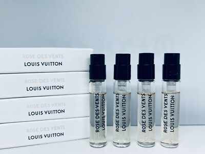 Rose Des Vents By Louis Vuitton EDP 2ml/0.06oz x4 Perfume Sample