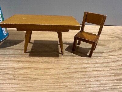 Vintage Lundby Barton Carolines Home Dolls House Kitchen Table