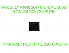 Apple iMac 21.5'' A1418 2017 Mid EMC 3069, NO EFI PASSWORD BIOS CHIP 820-00597-A