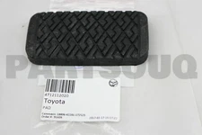 4712112020 Genuine Toyota PAD, BRAKE PEDAL 47121-12020
