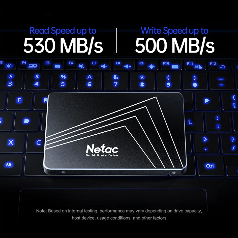 Netac Internal SSD 2TB 1TB 512GB 2.5inch SATA III 6Gb/s Solid State Drive lot - Image 2 of 4