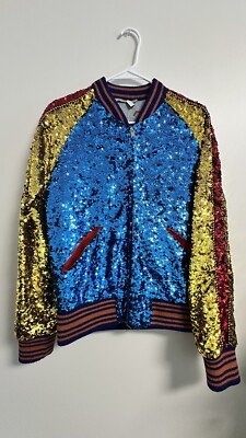 GUCCI SEQUIN BOMBER JACKET LOVED スパンコール Gucci LOVED Sequin Bomber Jacket Blind For Love Collection 2018