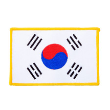 Toppa Patch Corée Drapeau Corée Taekwondo Karate Arts Martiaux Dobok