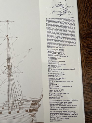 The Seventy-Four Gun Ship: A Practical Art Of Naval Architecture Vol 4 1988 Book - Picture 6 of 10