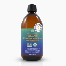 QUEEN OF THE THRONES Organic Golden Castor Oil | 100% Pure (16.9oz)