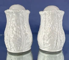 SPODE Savoy White Salt & Pepper Shakers 