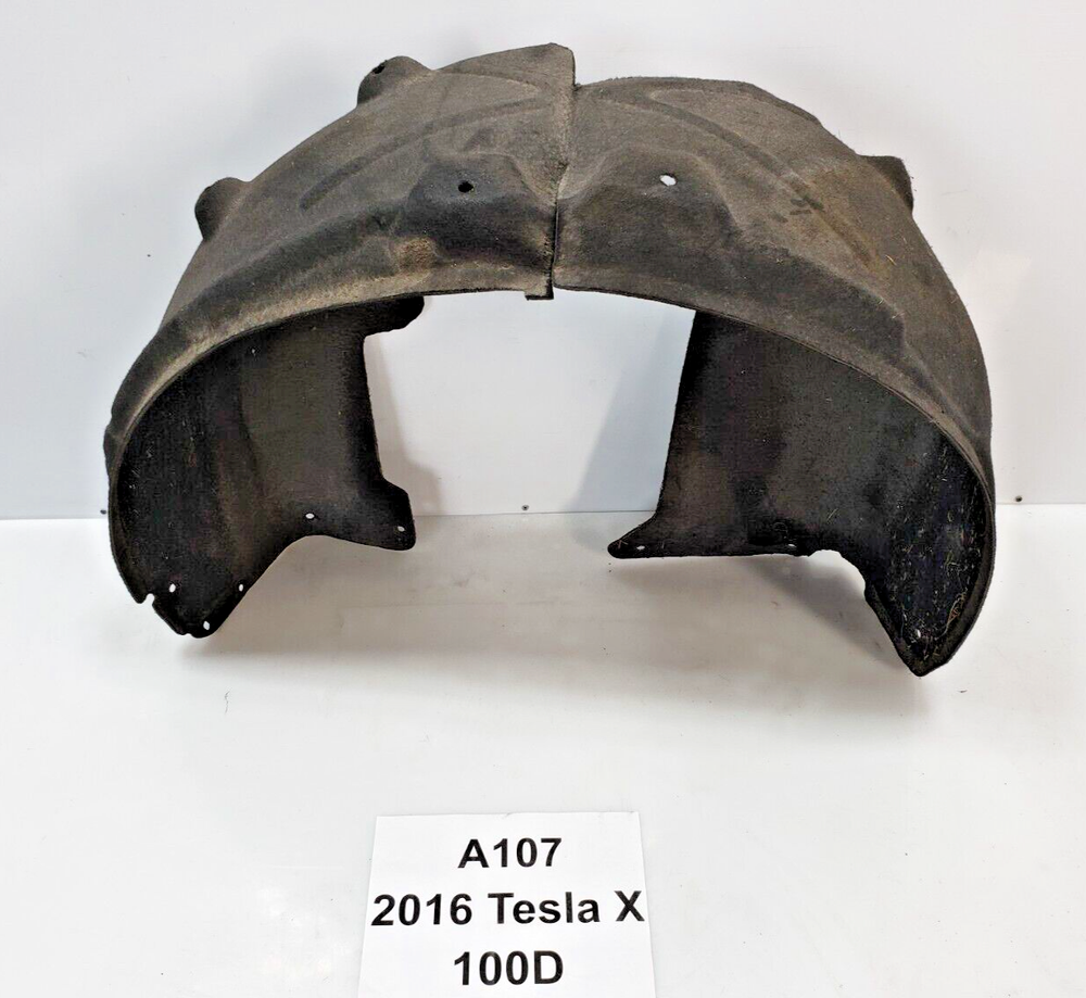 2016-2020 Tesla Model X Left Rear Wheel Liner OEM Splash Shield  