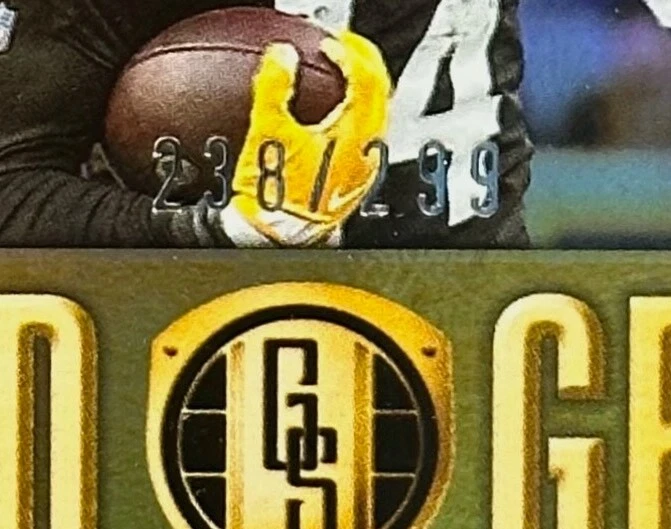 2023 Panini Gold Standard George Pickens Gold Gear Patch #238/299 Steelers - Image 3 of 3