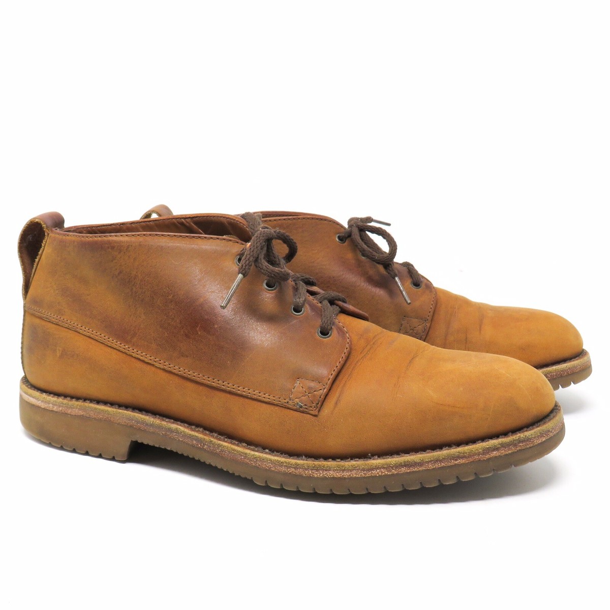 Vibram Dark Brown Chukka Boots Trench Chukka - Seidel Aged Bark Chieftain Roughout, Vibram  main image 3
