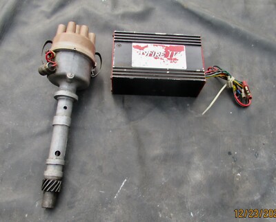Vintage Mallory YL 482 HP Dual Point Distributor SBC BBC HyFire IV  ignition BOX