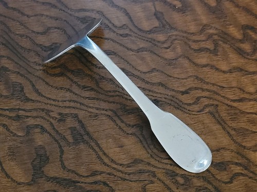 Sweet Vintage 800 Silver Baby Food Pusher - Picture 1 of 3