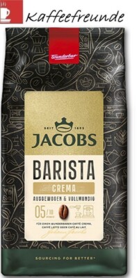 1kg Jacobs Barista Editions Crema Bohnen