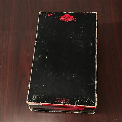 1985 Nike Original Air Jordan Shoe Box Only 4282 OG Royal Blue