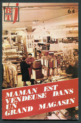 BTJ Magazin Junior Arbeitsbibliothek: VERKÄUFERIN im GRD LAGER Dez. 1971