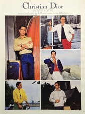 1981 Christian Dior Men's Fashion  see Descr  Monsieur Sport Jeans and Jackets