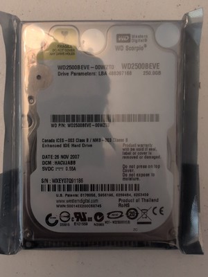 Western Digital WD2500B EVE