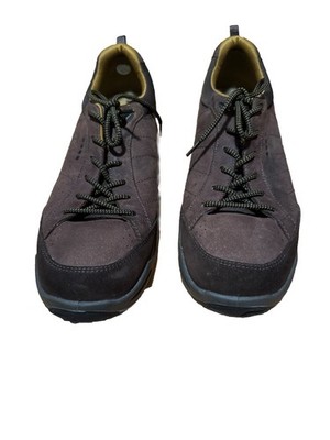ECCO Receptor Technology Brown Leather Walking Shoes EUR 47 US 13 - 13.5