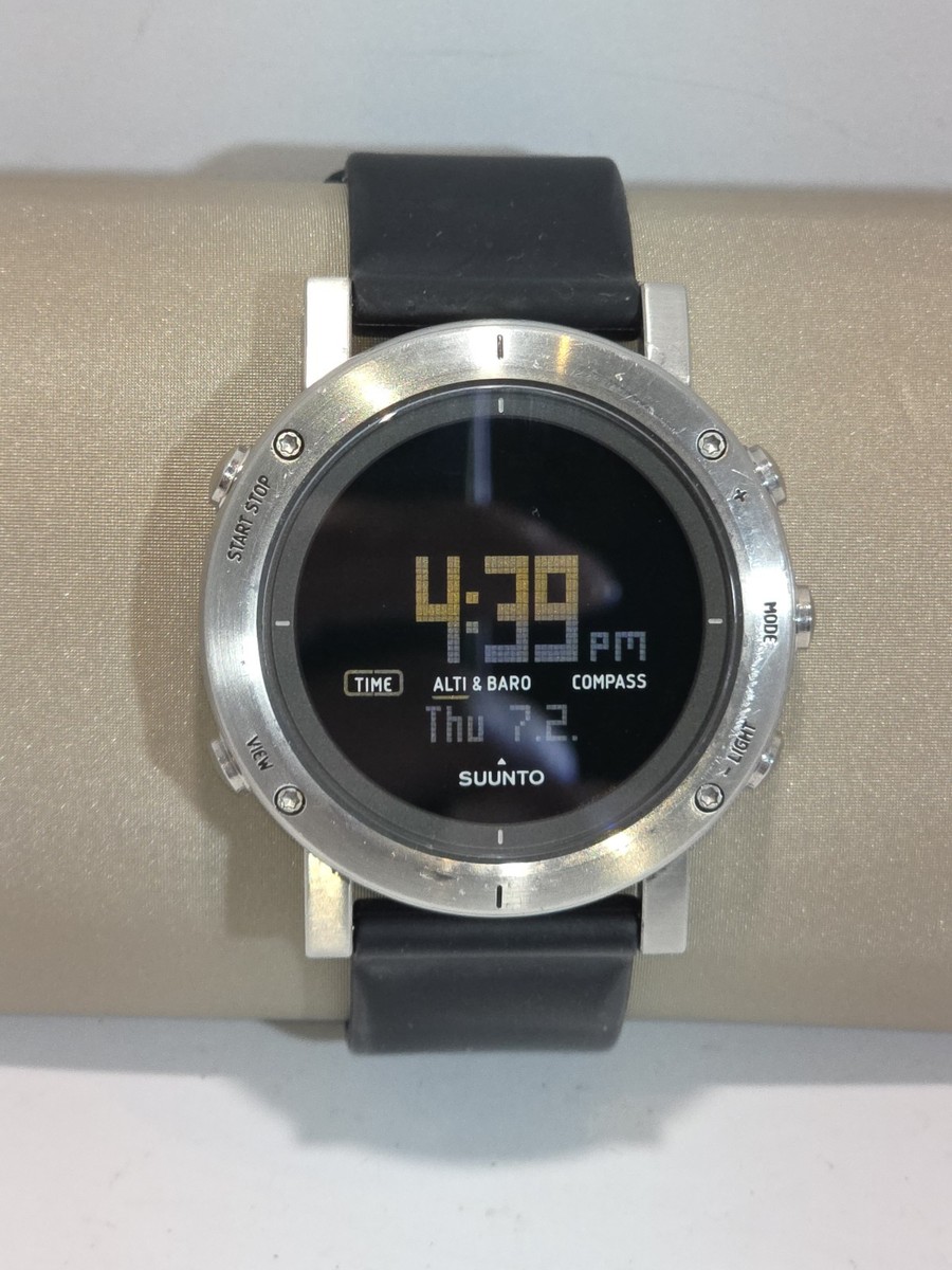 SUUNTO CORE Digital Watch Brushed Steel Tested Quartz 30M Water