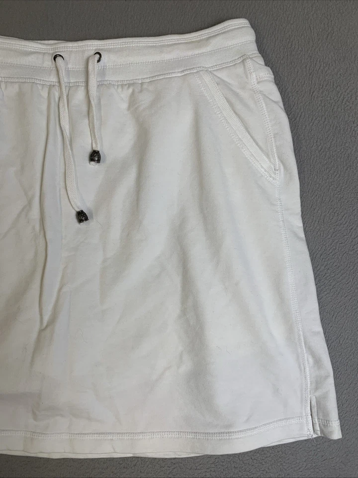 Tênis de golfe Green Tea Skort feminino tamanho XXL branco linha A pull on treino - Imagem 3 de 4