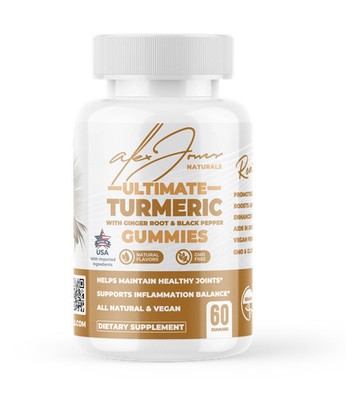 Ultimate Turmeric Gummies With Ginger Root & Black Pepper