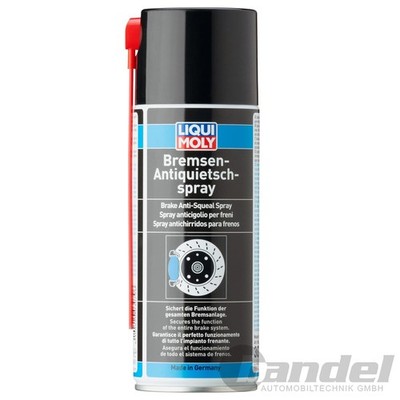 1x 400ml LIQUI MOLY BREMSEN-ANTIQUIETSCHSPRAY ANTIQUIETSCH BREMSENSCHUTZ SPRAY