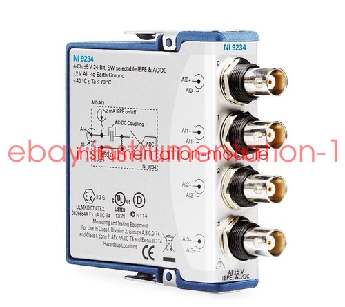 Used National Instruments NI-9234 Sound and Vibration Input 779680-01