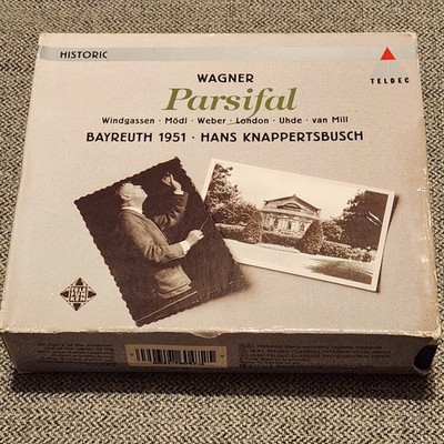 1951 Wagner Parsifal Bayreuther Live Wolgang Windgassen Mödl KNAPPERTSBUSCH CD