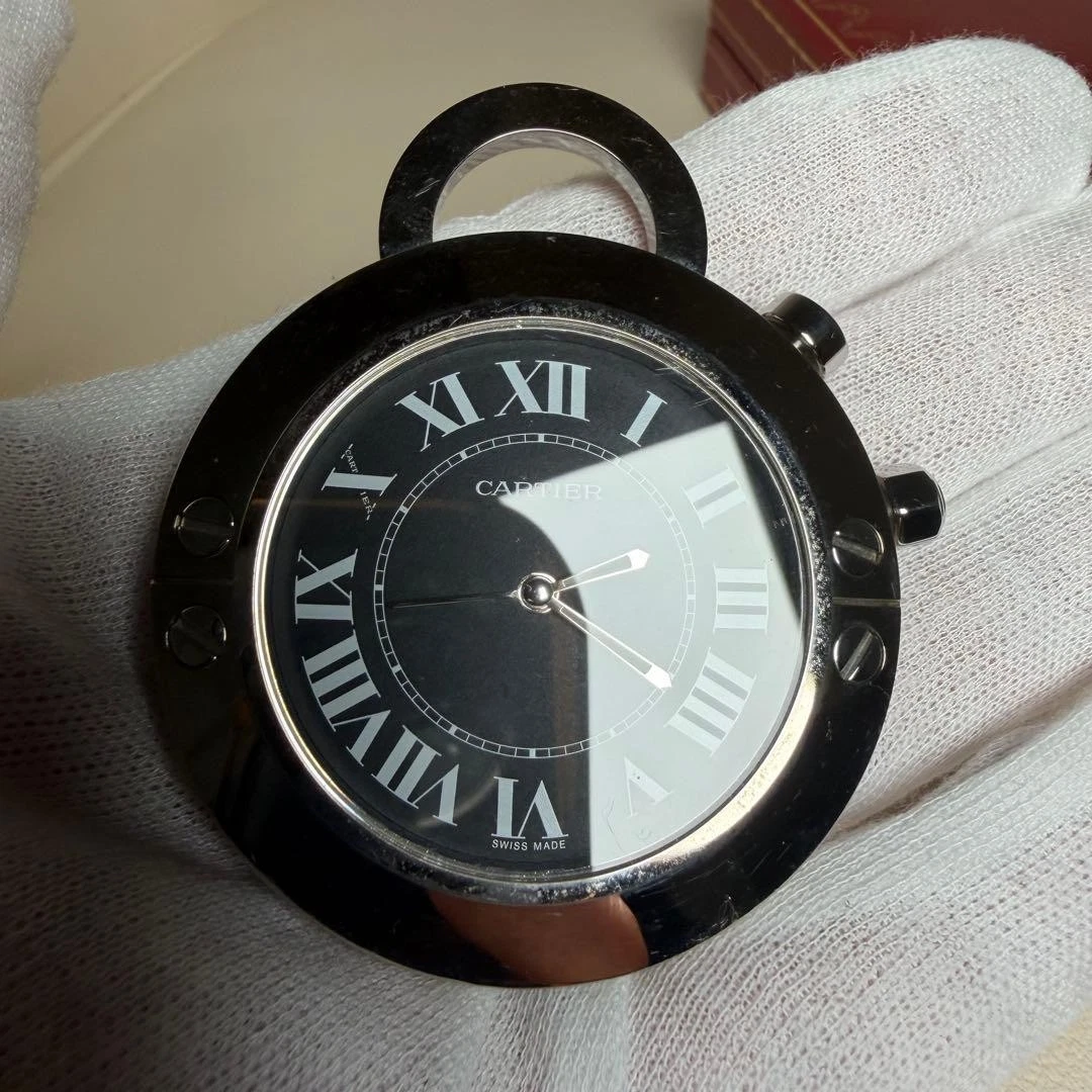 Cartier Travel Clock In Collectible Alarm Clocks (1970-Now) for