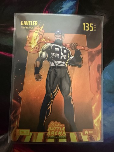 2026 Bo Jackson Battle Arena Gaveler `Aaron Judge` Grillin Fire #Grill-73