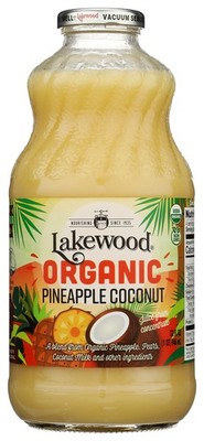Lakewood Organic Pineapple Coconut Juice Blend 32 Fl Oz