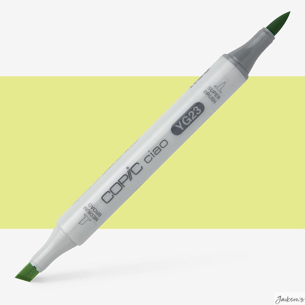 Copic Ciao Dual Tip Alcohol Marker YG23 New Leaf For Illustration
