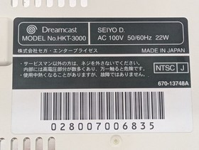 SEGA Dreamcast HKT-3000 Console NTSC-J Japan Tested w/ BUGGY HEAT Controller VMU