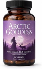 Gfg Arctic Goddess Reindeer Supplement For Women 60 Capsules