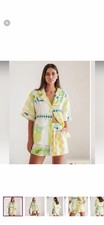 Sabo Skirt Seona Set - Prego Verde Print