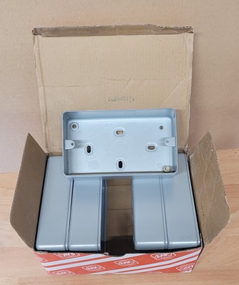 MK K830ALM 2G ERSATZFLÄCHE METALLBOX METALCLAD PLUS 40MM, (Box mit 5x)