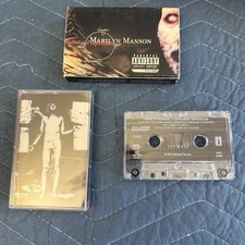 Marilyn Manson Antichrist Superstar Cassette Tape 1996 With Outer Sleeve Rare