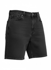 Vintage Levi s 560 Loose Fit Black Denim Shorts Made in USA Men s 36