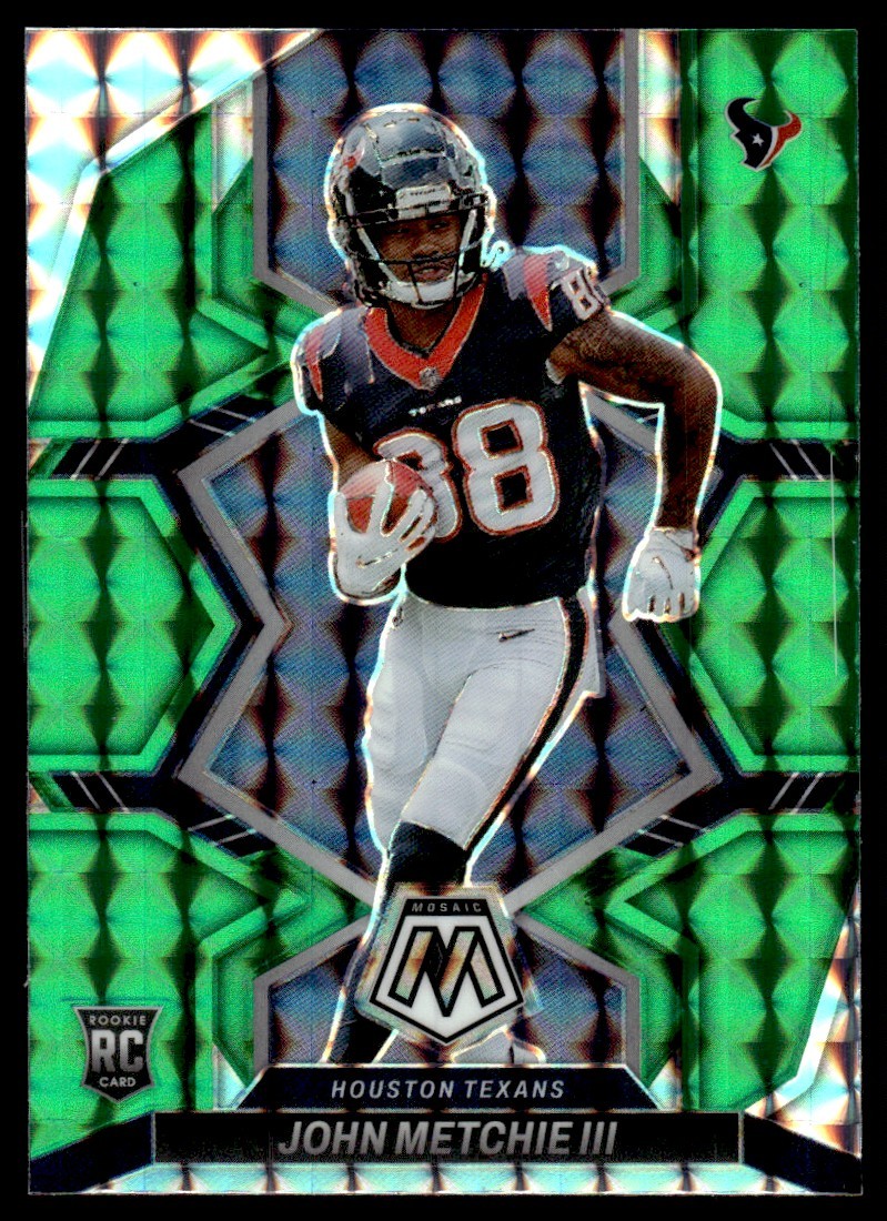 2022 Panini Mosaic Green John Metchie III Houston Texans #317