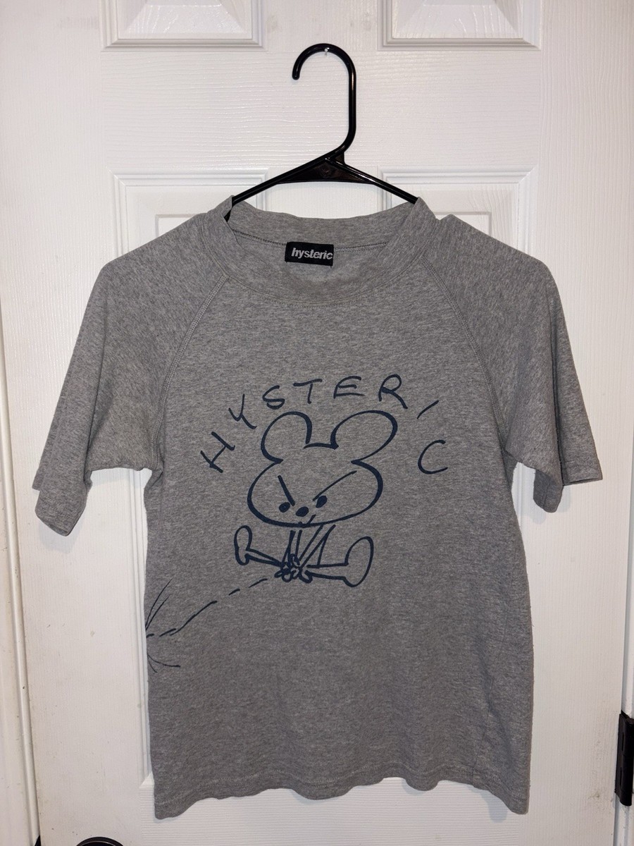 Hysteric Glamour ラグラン　free size Hysteric Glamour Designer Real Rat shirt Rare Men's XS- Youth