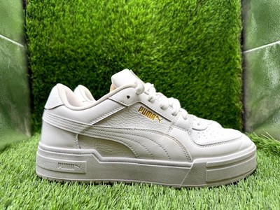 Puma CA Pro Classic 380190-01 Athletic Sneaker Men's 10 White Leather Gym Sports