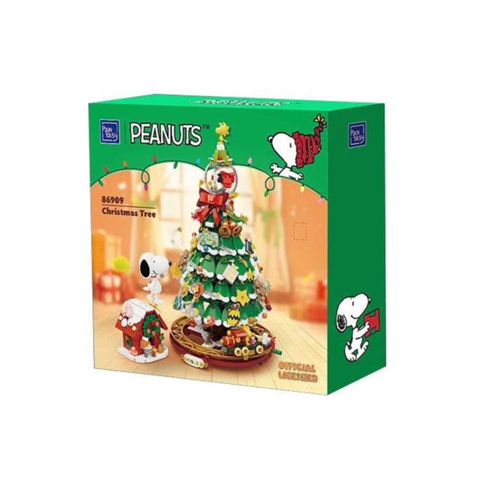 Arbre de Noël de Snoopy Pantasy kit de construction déco pour table de fêtes