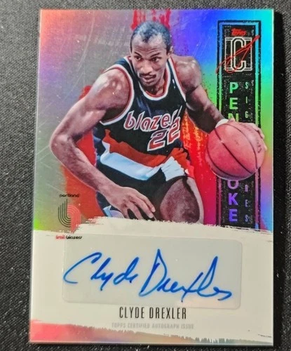 2025 Topps Signature Clyde Drexler Base (RAW)
