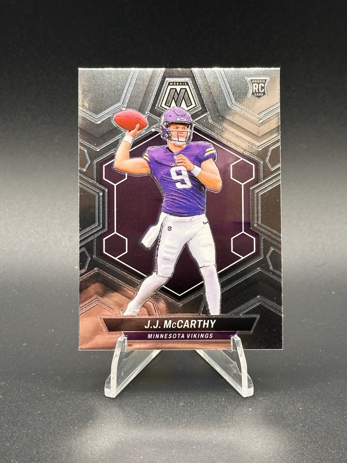 2024 Panini Mosaic - Rookies J.J. McCarthy #310 (RC)