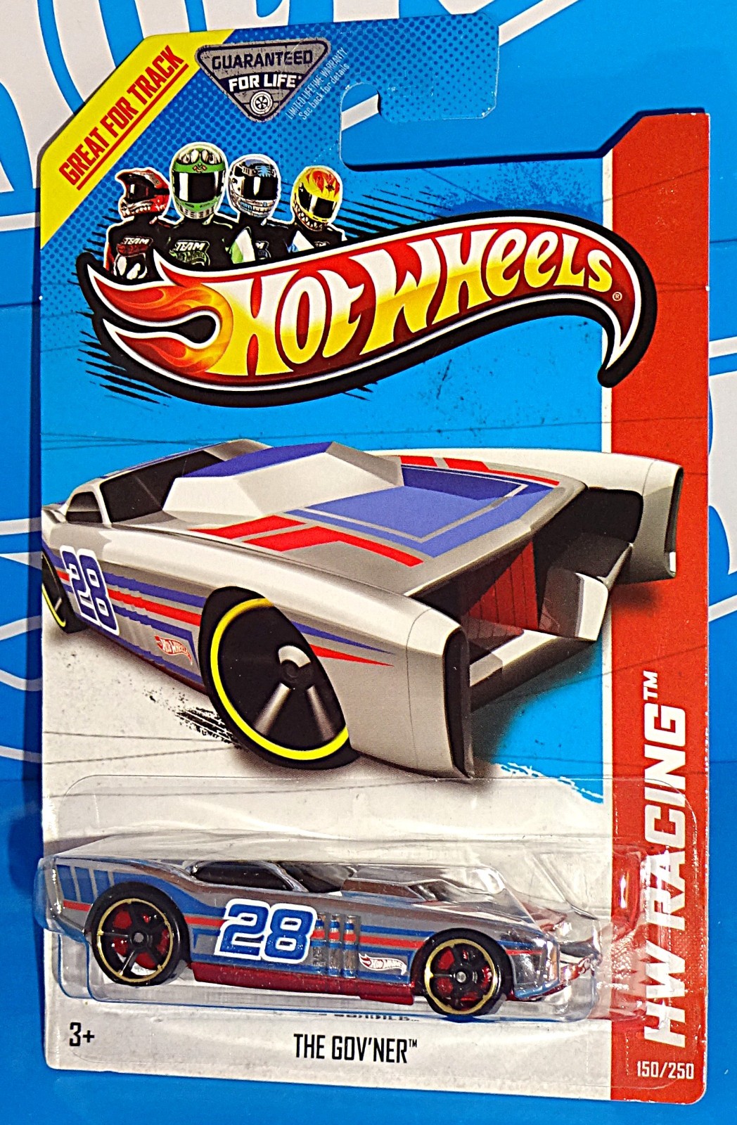 Hot Wheels 2013 Super Chromes Series #150 The Gov'ner Chrome w/ OH5SPs