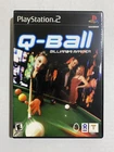 Q-Ball Billiards Master (PlayStation 2 PS2) CIB COMPLETE & TESTED Free Shipping
