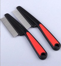 1pcmetal Head Lice Comb Fine Tooth | Pet Dog Cat Flea Hair Kids Nit Eggs Removal