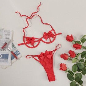 Women Sexy Lingerie Set Underwear Lace Open Bra Sleepwear Babydoll Pajamas US