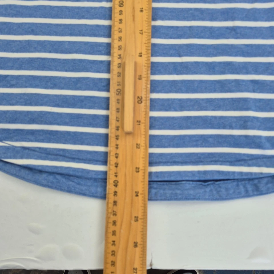 Camiseta FAT FACE 16 Azul Mujer Clásica Bretón Algodón Rayas Casual - Imagen 2 de 4